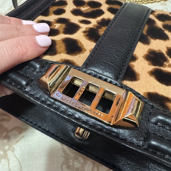 Rebecca Minkoff small love leopard crossbody - Picture 9 of 15